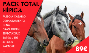Pack total hipica despedidas en Logroño