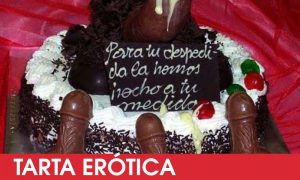 Tarta erótica para tu despedida en Logroño