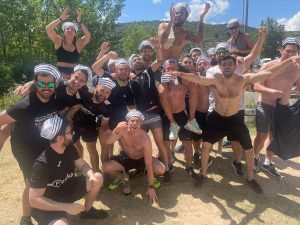 Preparando para pasar dos horas de humor amarillo en Logroño