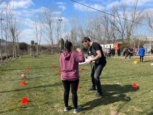 Una de las pruebas de humor amarillo en Logroño